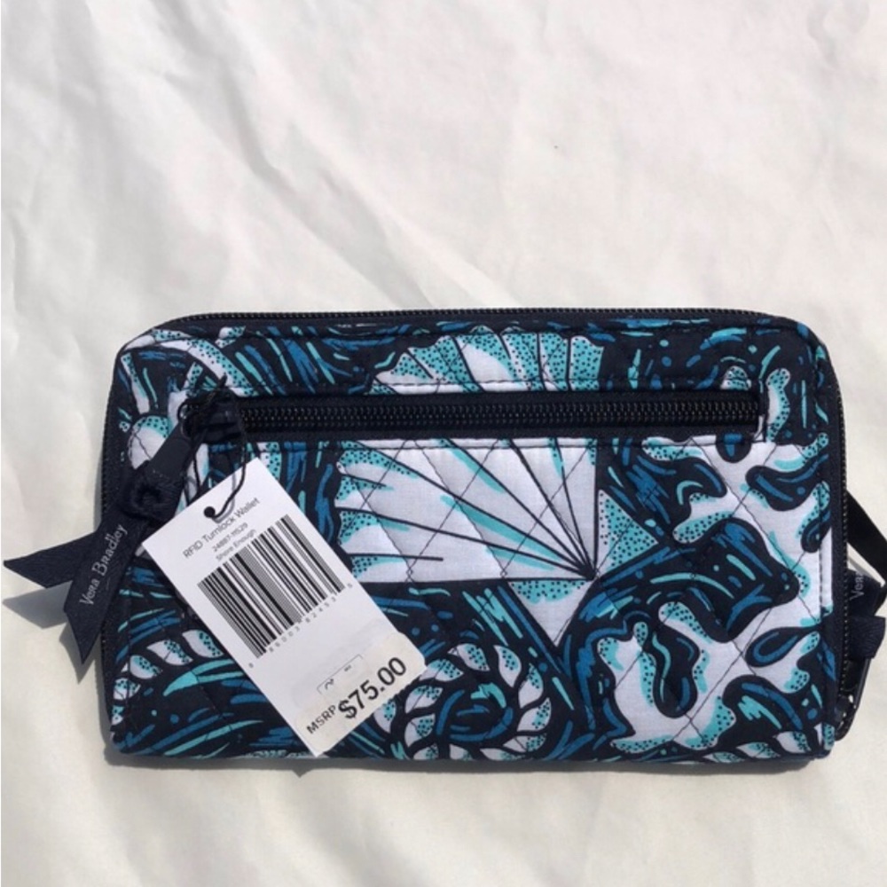 VERA BRADLEY Lighten Up Blue Shore Enough Design Bundle Of 3 NWT - Picture 12 of 17